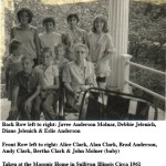 Bertha Clark and Grandchildren - Circa 1961