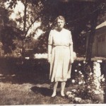 Bertha Clark outdoors in Carrollton