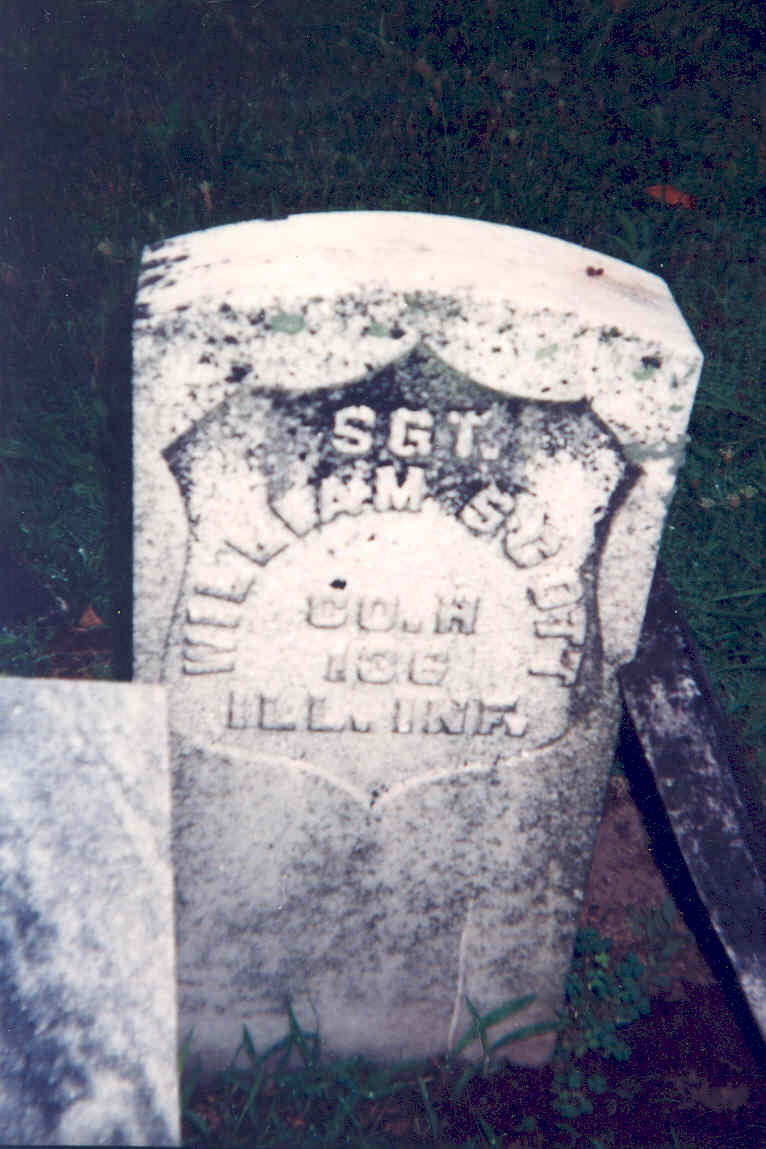 Sgt William Scott (John's Brother) Gravemarker