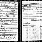 Victor Clark WWI Draft Registration