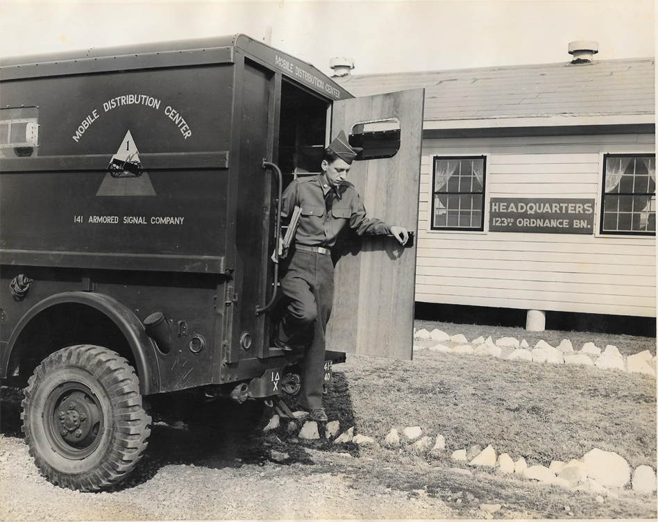 John R. Clark at 141 Armored Signal Company, Fort Hood Texas